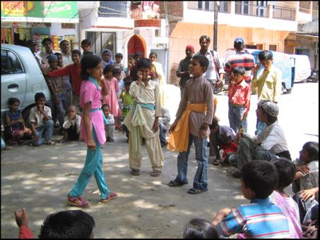 Nukkad Natak on Importance of Education for Girls